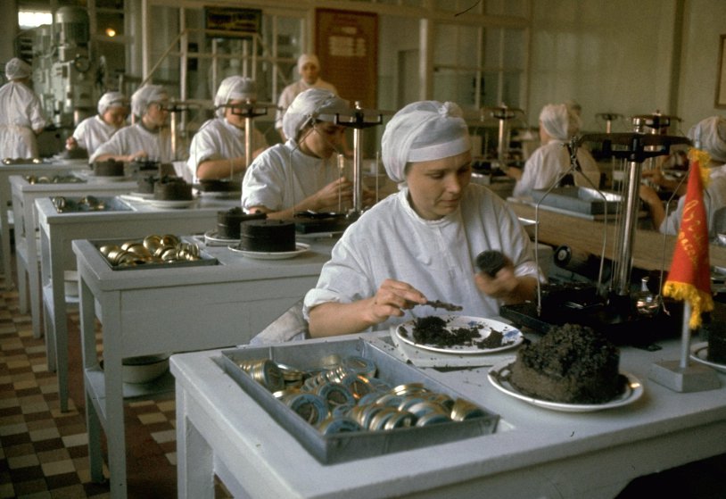 Добыча чёрной икры в Астрахани в 1960-х годах
