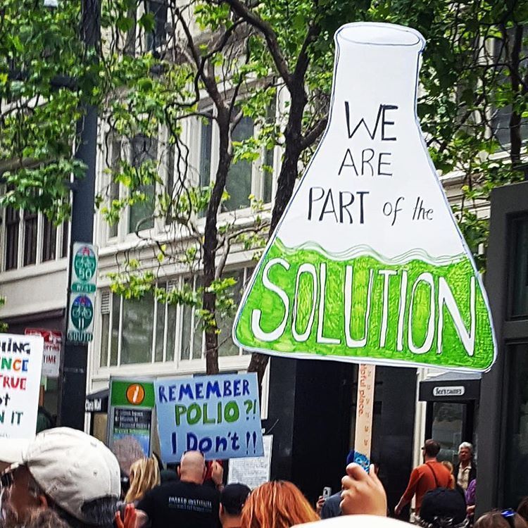 Марш в поддержку науки
