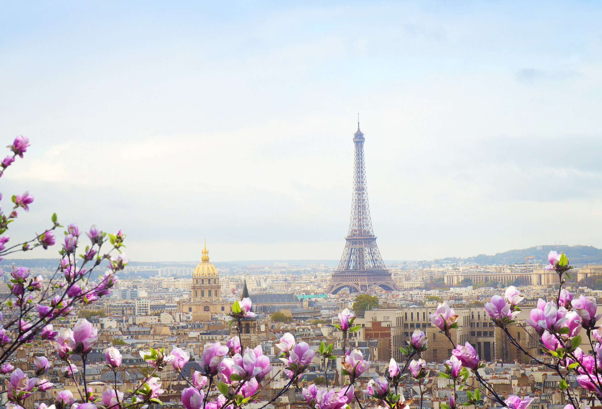 Весенний Париж