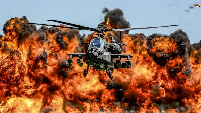 Ударный вертолёт армии США AH-64 «Apache»