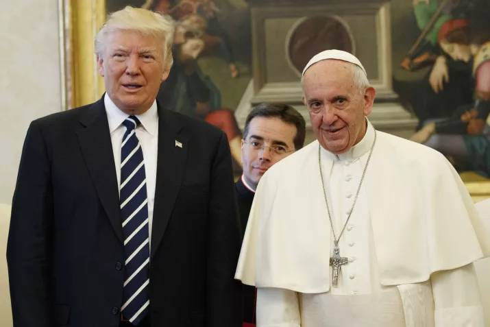 Визит Трампа в Ватикан