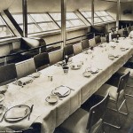 Обед на борту «Гинденбурга»: редкие фотографии роскошных интерьеров печально известного дирижабля
