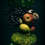 Польская художница создаёт причудливые портреты в стиле Арчимбольдо из настоящих овощей и фруктов