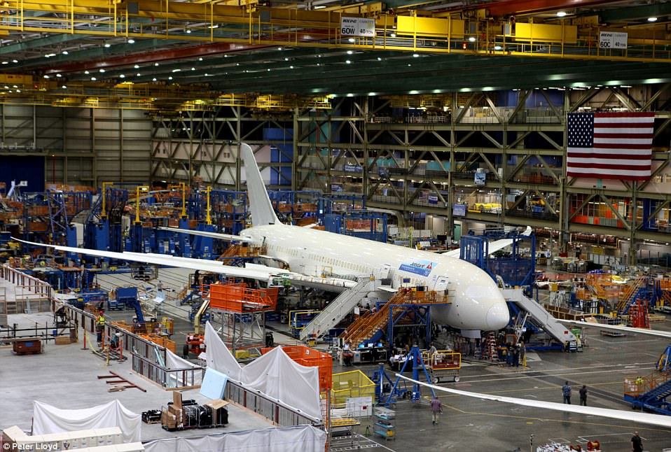 Завод Boeing в США