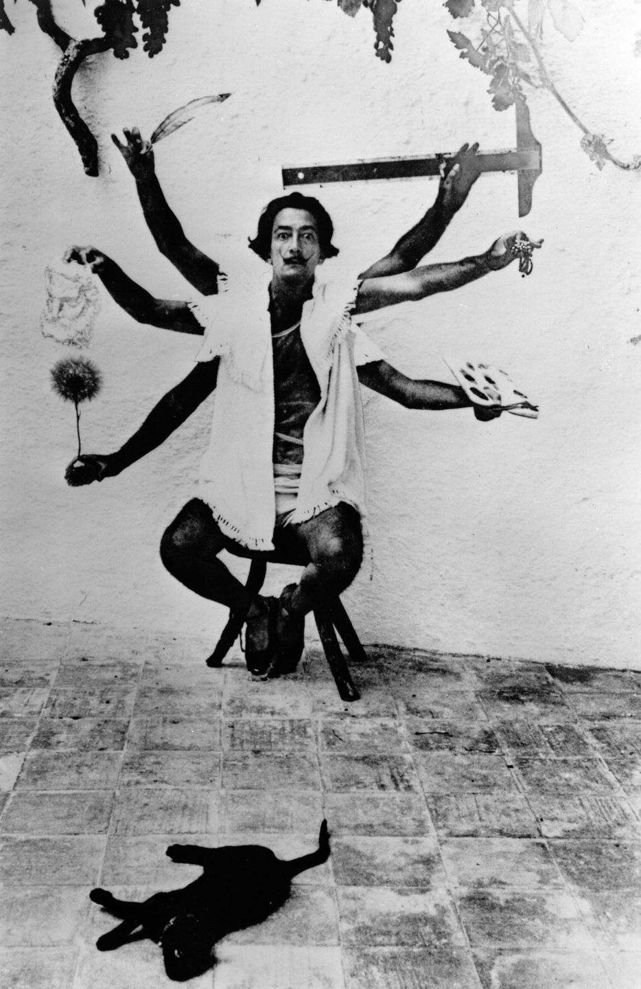 «Один день с Сальвадором Дали» – смелые фотографии, снятые на вилле художника