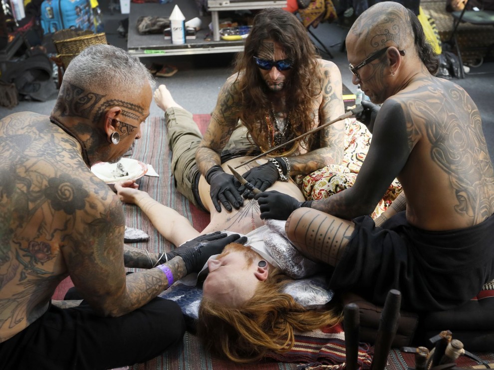 Международный фестиваль татуировок в Лондоне