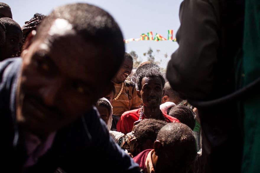 Ритуал изгнания бесов в Эфиопии