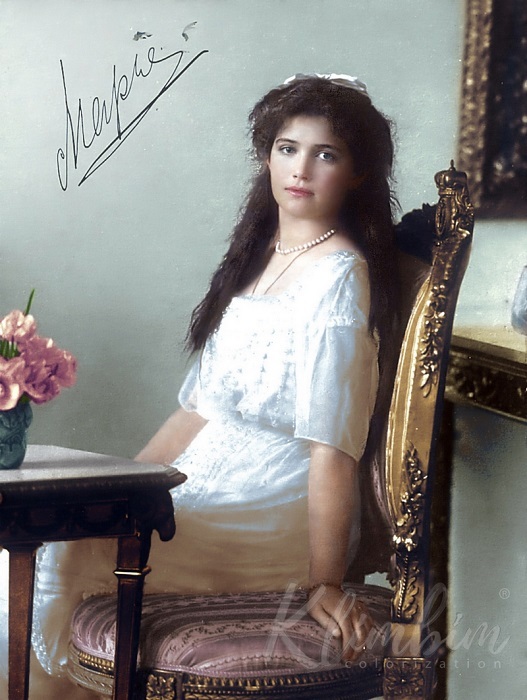 Портрет Великой княжны Марии Романовой, около 1914 года