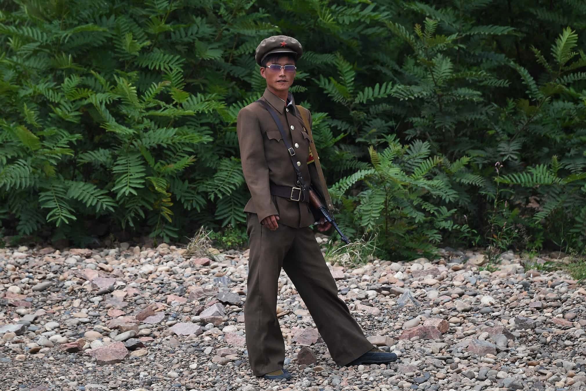 Северокорейский солдат