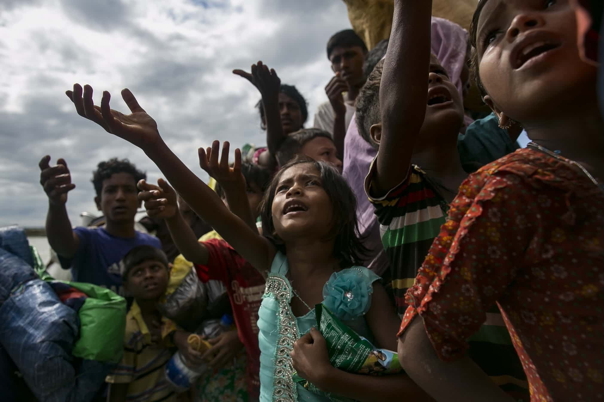 Беженцы из Мьянмы рохинджа