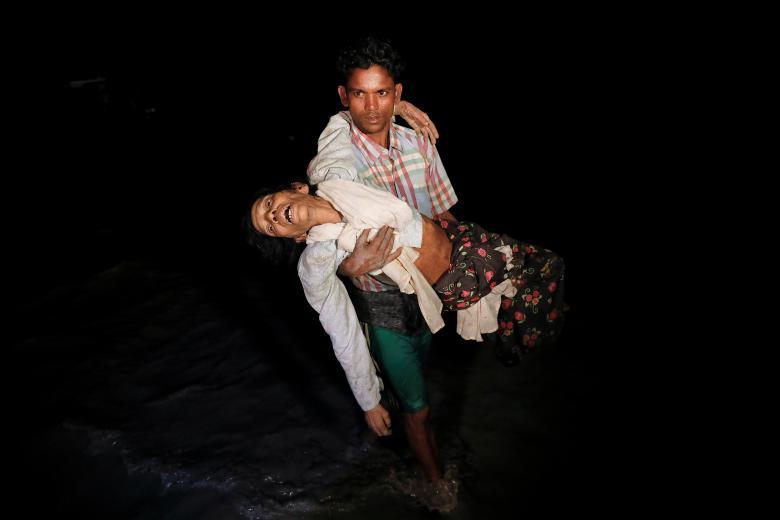 Беженцы рохинджа