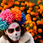 Карнавал ко Дню мёртвых в Мексике: массовое шествие скелетов-Катрин