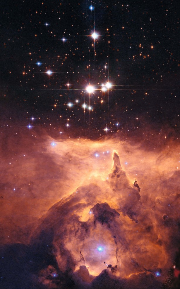 Скопление Pismis 24 в туманности NGC 6357