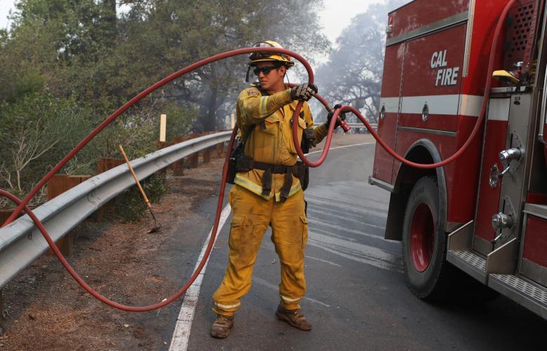 Лесные пожары в Калифорнии