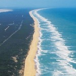 Пляж длиной в 151 км в Австралии