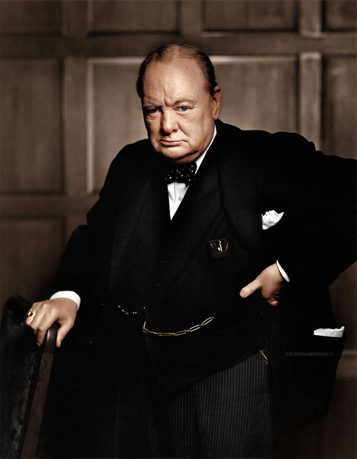 Уинстон Черчилль, 1941 год. 