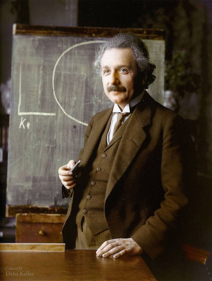 Альберт Эйнштейн, 1921 год. 