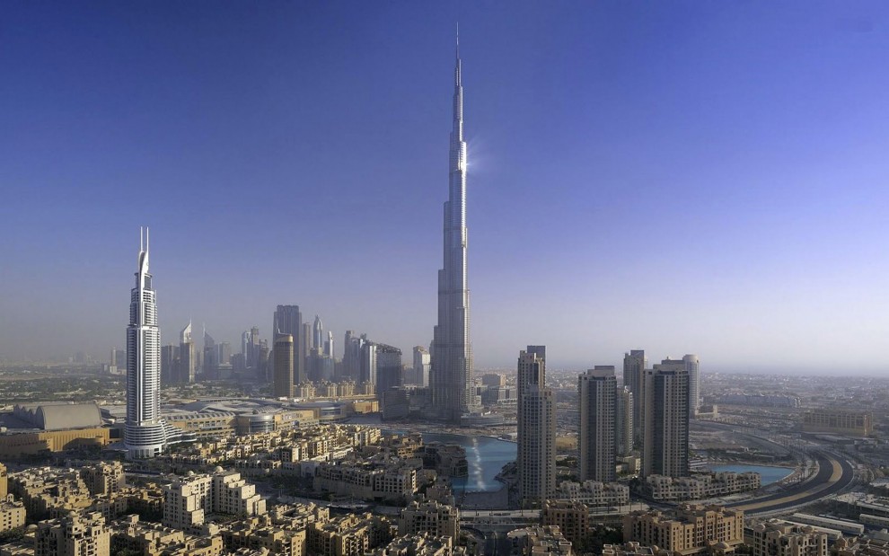 Самое высокое здание: Бурдж-Халифа, Дубай, ОАЭ