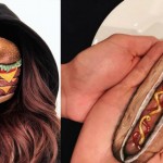 Канадская визажистка превратила лицо в пиццу