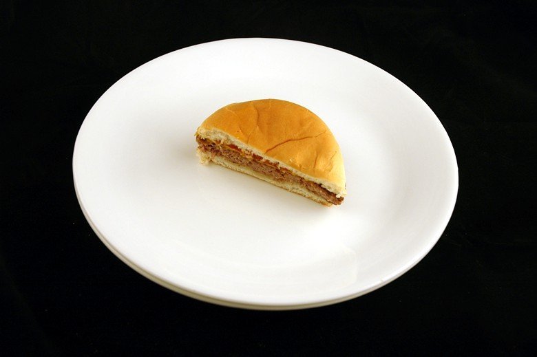 Чизбургер (75 грамм = 200 калорий): 