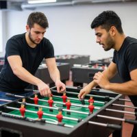 Чемпионаты по настольному футболу: как организуются, проводятся и становятся спортом массового уровня