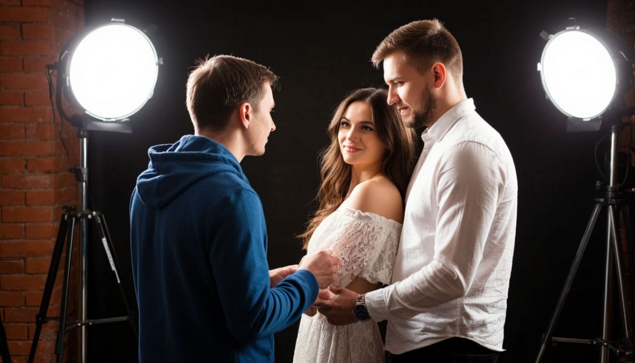 love story фотосессия пары