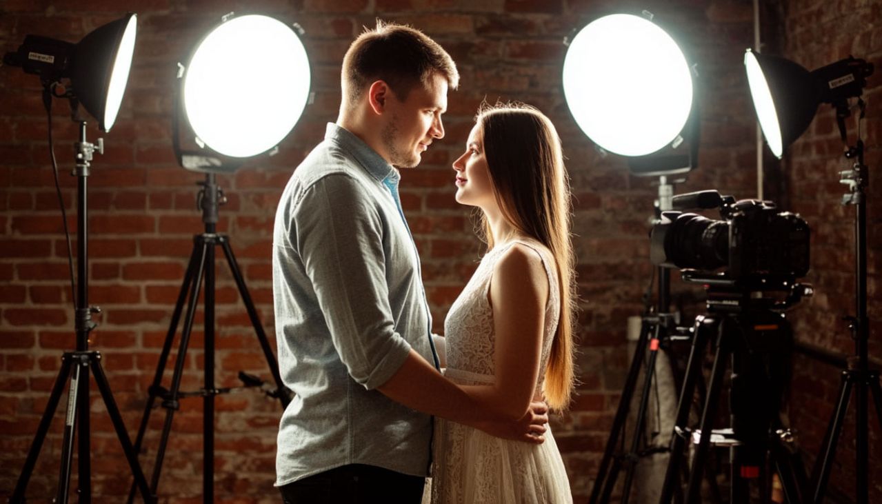 love story фотосессия пары